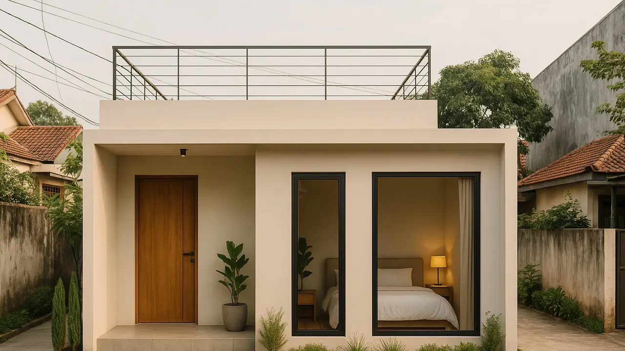 Model Rumah Minimalis Modern di Kota
