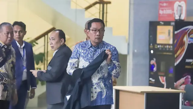 Usai Diperiksa Penyidik KPK, Ridwan Kamil Mengaku Lega