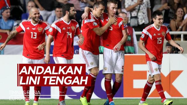Berita Video Skuat Rusia untuk Euro 2020, Si Beruang Merah Punya Kekuatan di Lini Tengah