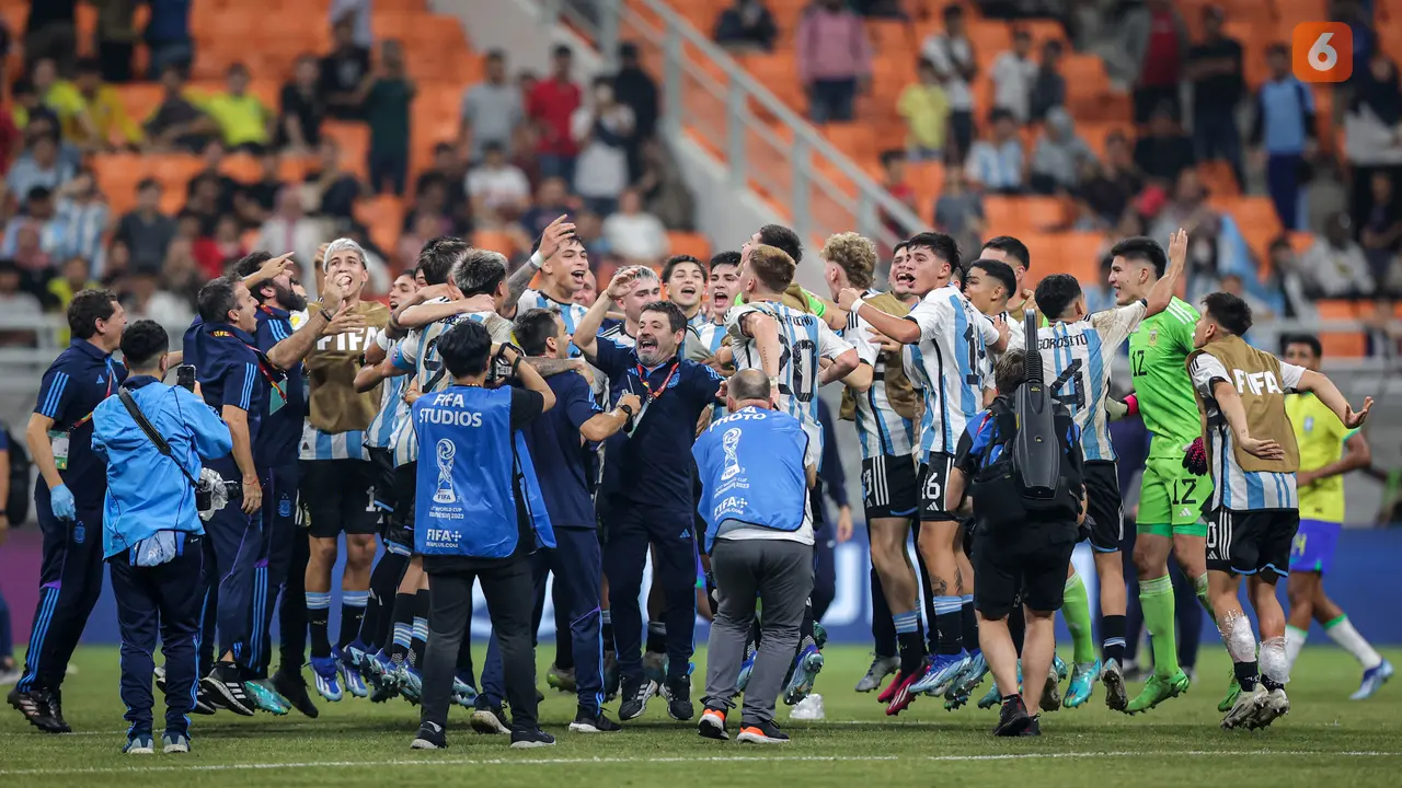 Timnas Brasil U-17 vs Timnas Argentina U-17 Perempat Final Piala Dunia U-17 2023