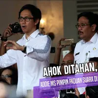 Seperti ini kompaknya pendukung Ahok yang melakukan aksi paduan suara di Balai Kota Jakarta.
