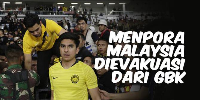 VIDEO TOP 3: Menpora Malaysia Dievakuasi dari GBK