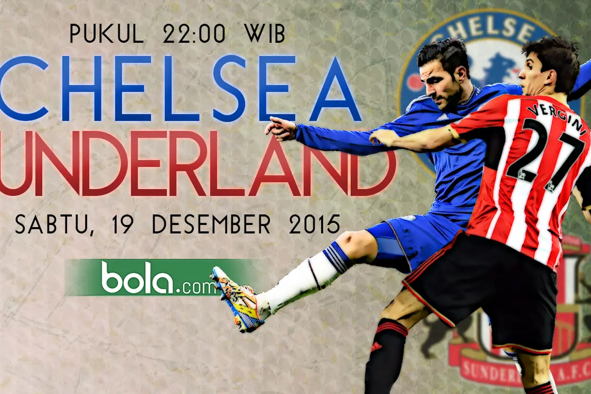 Chelsea vs Sunderland (Bola.com/Samsul Hadi)