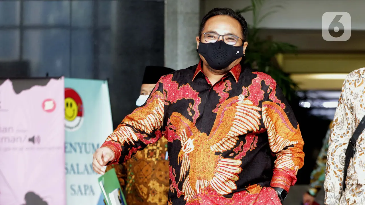 FOTO: Menteri Agama Yaqut Cholil Qoumas Sambangi KPK