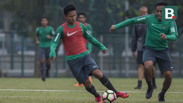 Latihan Timnas Indonesia U-23