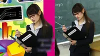 Dunia pendidikan Thailand sedang heboh dengan penemuan model sampul buku matematika yang ternyata merupakan bintang porno asal negeri Sakura