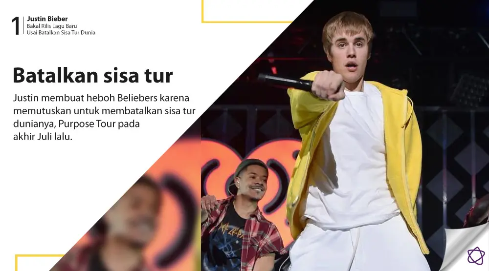 Justin Bieber Bakal Rilis Lagu Baru Usai Batalkan Sisa Tur Dunia. (Foto: AFP/Theo Wargo, Desain: Nurman Abdul Hakim/Bintang.com)