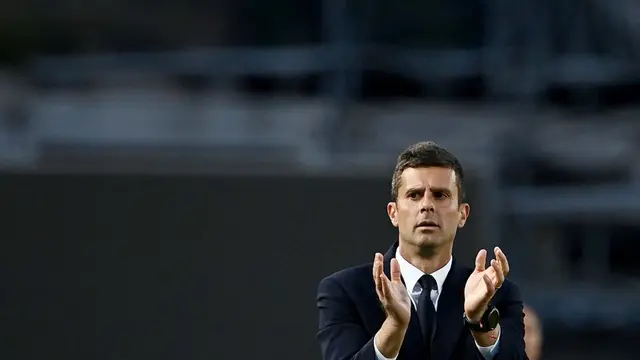 Foto: Wajah Masam Thiago Motta saat Juventus Gagal Petik Kemenangan atas Empoli di Liga Italia