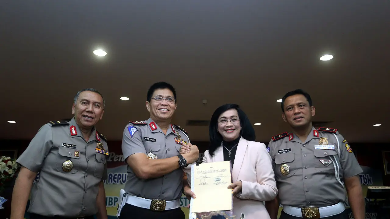 menggandeng PT Bank Negara Indonesia (Persero) Tbk untuk mengembangkan jasa pengelolaan dana Penerimaan Negara Bukan Pajak (PNBP). (Dok)