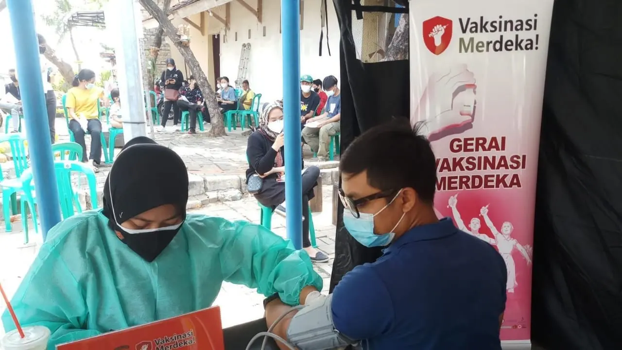 Polda Metro Jaya menginisiasi Vaksinasi Merdeka untuk kado HUT ke 76 RI