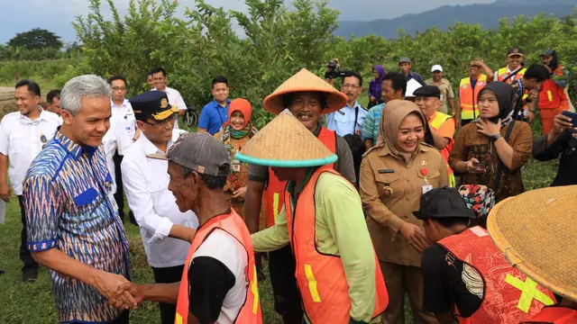 Gubernur Jawa Tengah Ganjar Pranowo.