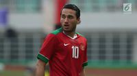 Striker Timnas Indonesia U-22 Ezra Walian  (Liputan6.com/Helmi Fithriansyah)