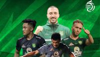 Liga 1 - 4 pemain kunci Persebaya saat menjajal Persis (Bola.com/Adreanus Titus)