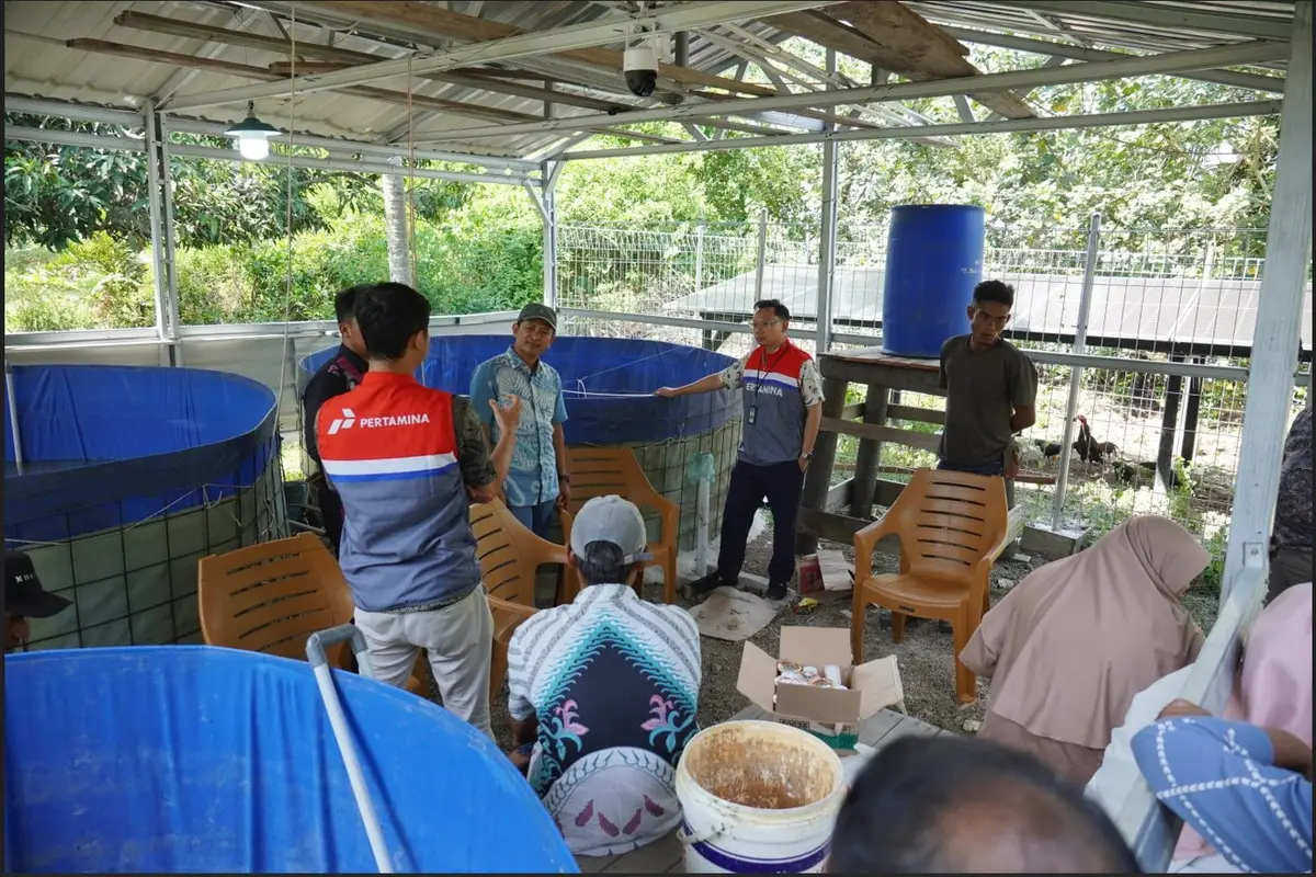 Budidaya ikan penerapan teknologi bioflok. (Foto: Istimewa)