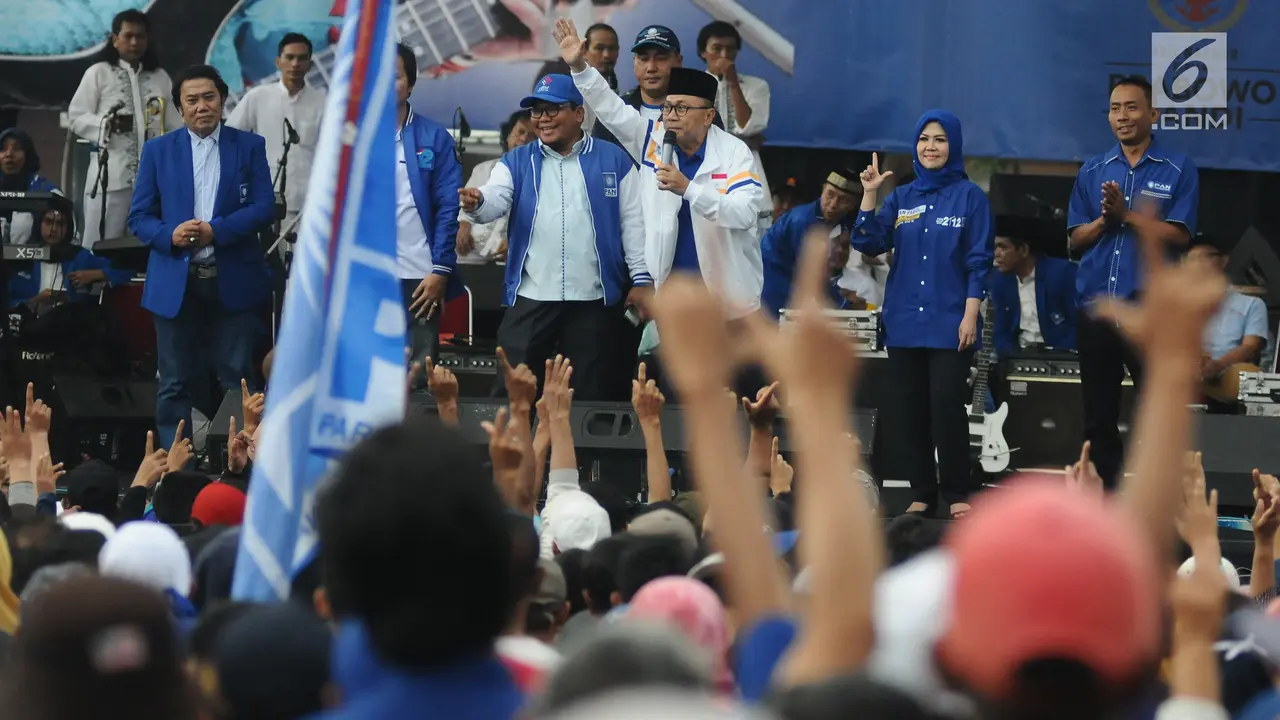 Rhoma Irama Meriahkan Kampanye Akbar PAN