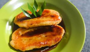 Resep pisang bakar saus karamel. (dok. Cookpad @NimasRirin18)