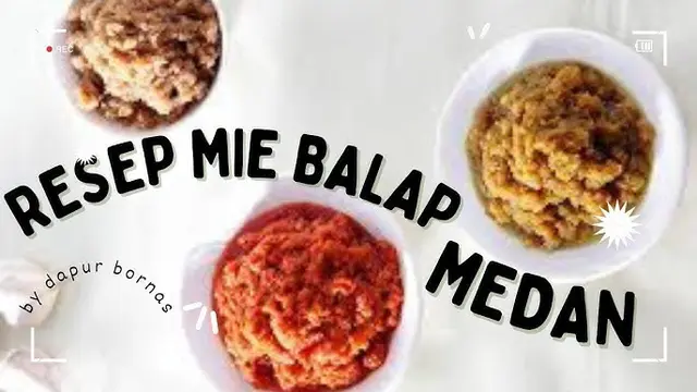 Resep Mie Balap Medan Autentik