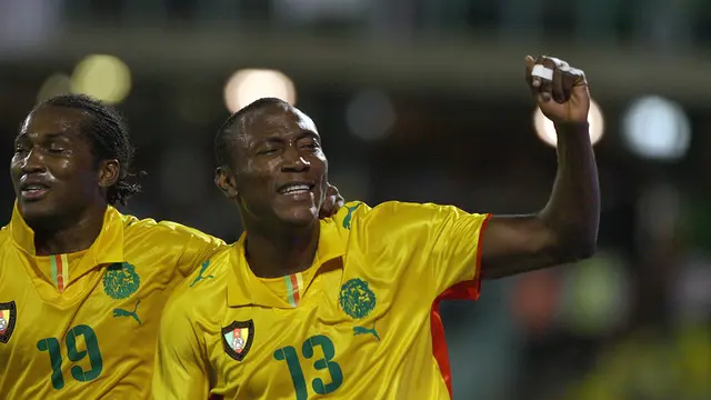 Mantan pemain Timnas Kamerun, Eric Djemba-Djemba.