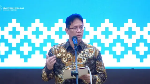 Menteri Keuangan (Menkeu) Purbaya Yudhi Sadewa dalam Pelantikan Pejabat Kemenkeu, di Gedung Juanda 1 Kementerian Keuangan, Jakarta, Jumat (6/2/2026).