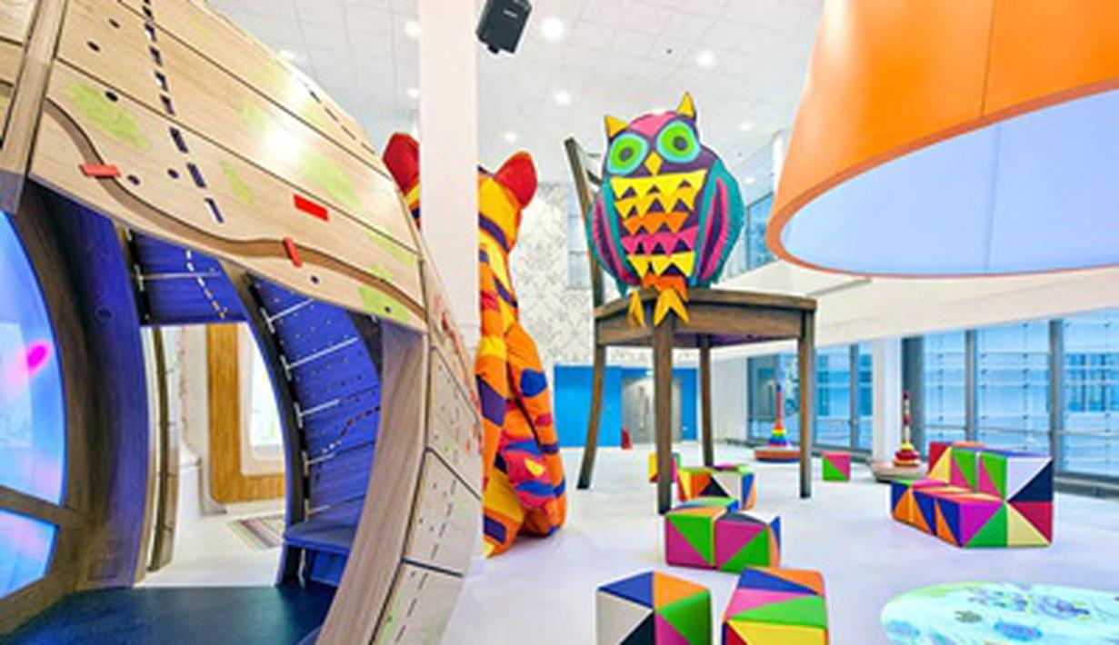 Desain Ruang Rumah Sakit Keren Bikin Anak Nyaman Dirawat ...