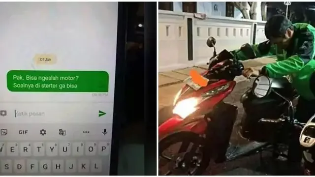 7 Chat Orderan Absurd Penumpang Ojek Online Ini Bikin Geleng Kepala