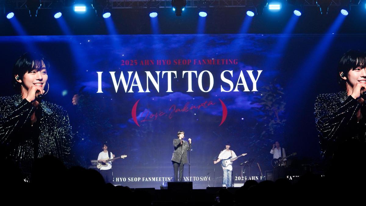 Keseruan Fanmeeting Ahn Hyo Seop, Mulai dari Lagu “Love, Maybe” Hingga Kejutan Menyanyikan “Monokrom” Milik Tulus