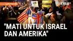 Teriak Mati untuk Israel dan Amerika, Ribuan Warga Iran Kepung Jalanan Tehran