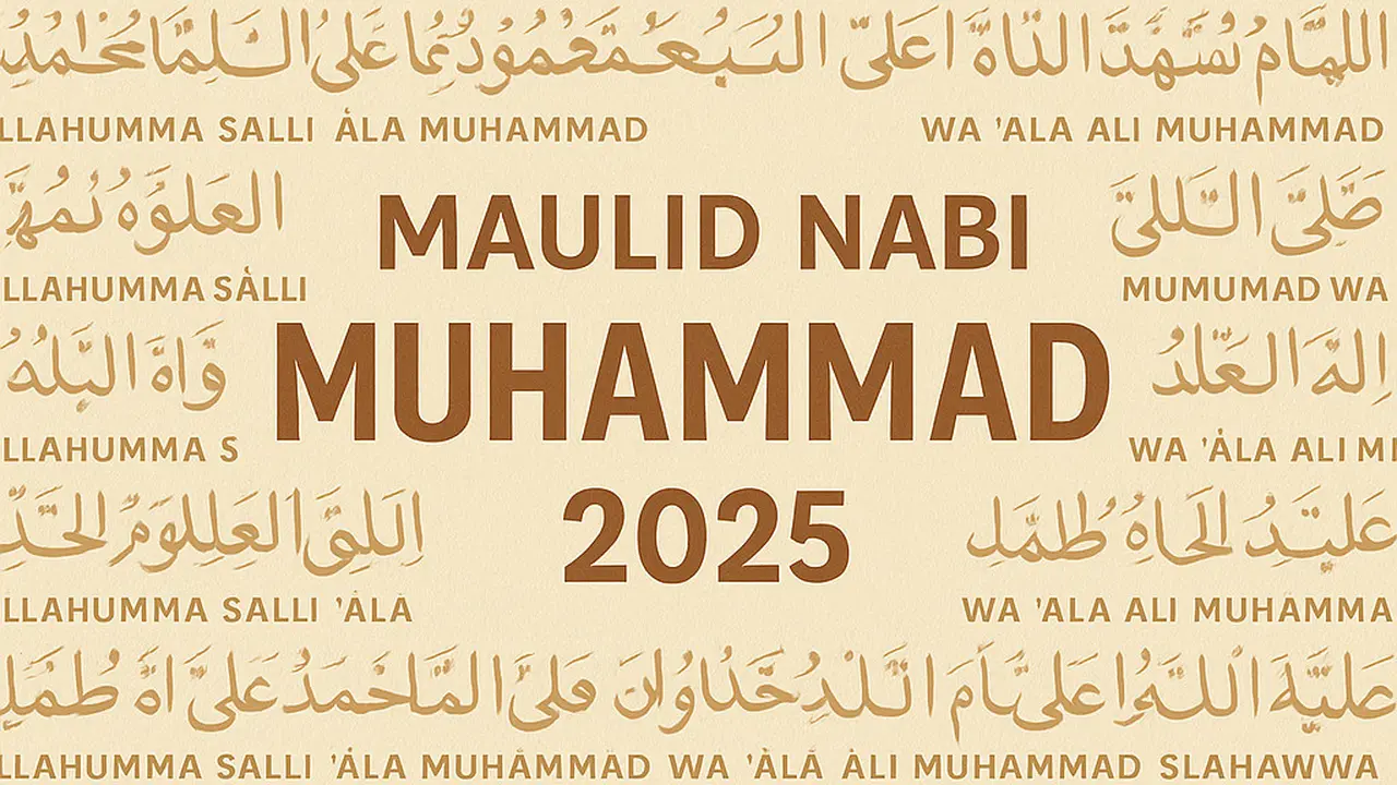 Poster Maulid Nabi Muhammad 2025 (Foto: ChatGPT)