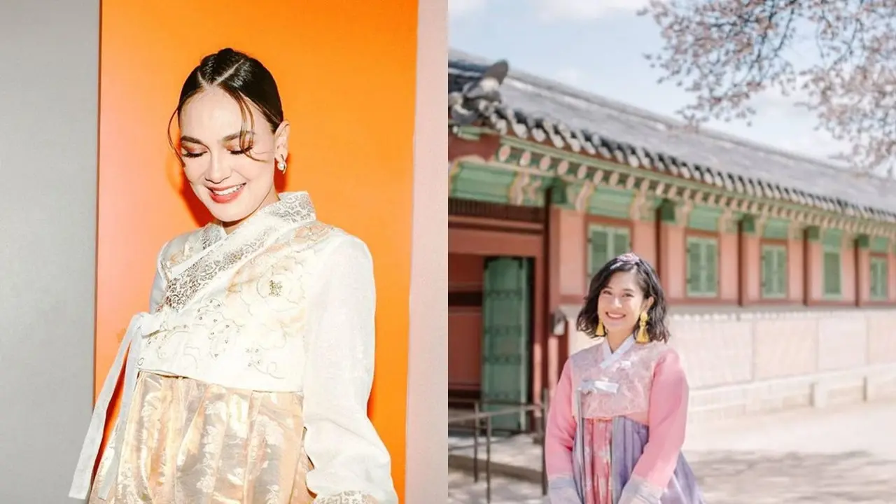 Artis Memakai Hanbok