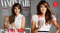 Heboh Pose Melania Trump Makan Berlian di Sampul Majalah Meksiko