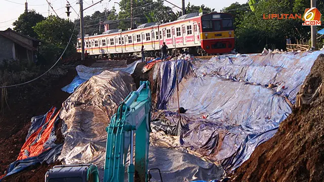 Uji Coba Rel di Cilebut, KRL Berjalan Mulus