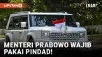 Prabowo Minta Menteri Pakai Mobil Buatan Pindad