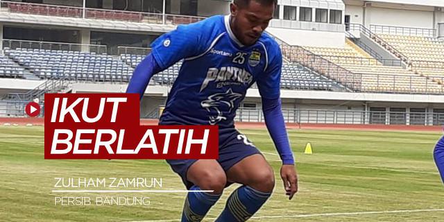 VIDEO: Zulham Zamrun Sudah Ikut Berlatih Bersama Persib