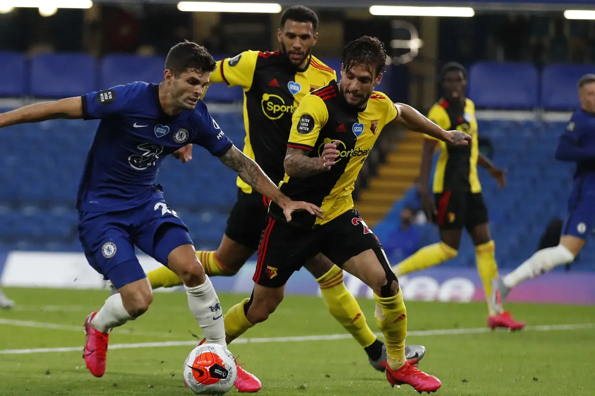 FOTO: Cukur Watford 3-0, Chelsea Kembali Geser MU