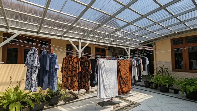 6 Pilihan Atap Jemuran yang Tidak Bikin Area Tambah Panas, Rumah Tetap Sejuk