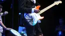 Tony Q tampil membawakan beberapa lagu hitsnya. (Liputan6.com/Helmi Fithriansyah)
