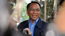 Mantan Menteri Energi dan Sumber Daya Mineral (ESDM) Jero Wacik memenuhi panggilan KPK, Jakarta, (9/10/14).(Liputan6.com/Miftahul Hayat) 
