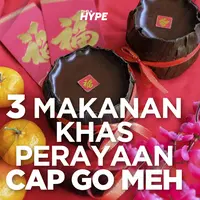 Apa saja makanan khas saat perayaan cap gomeh? Yuk, kita cek video di atas!