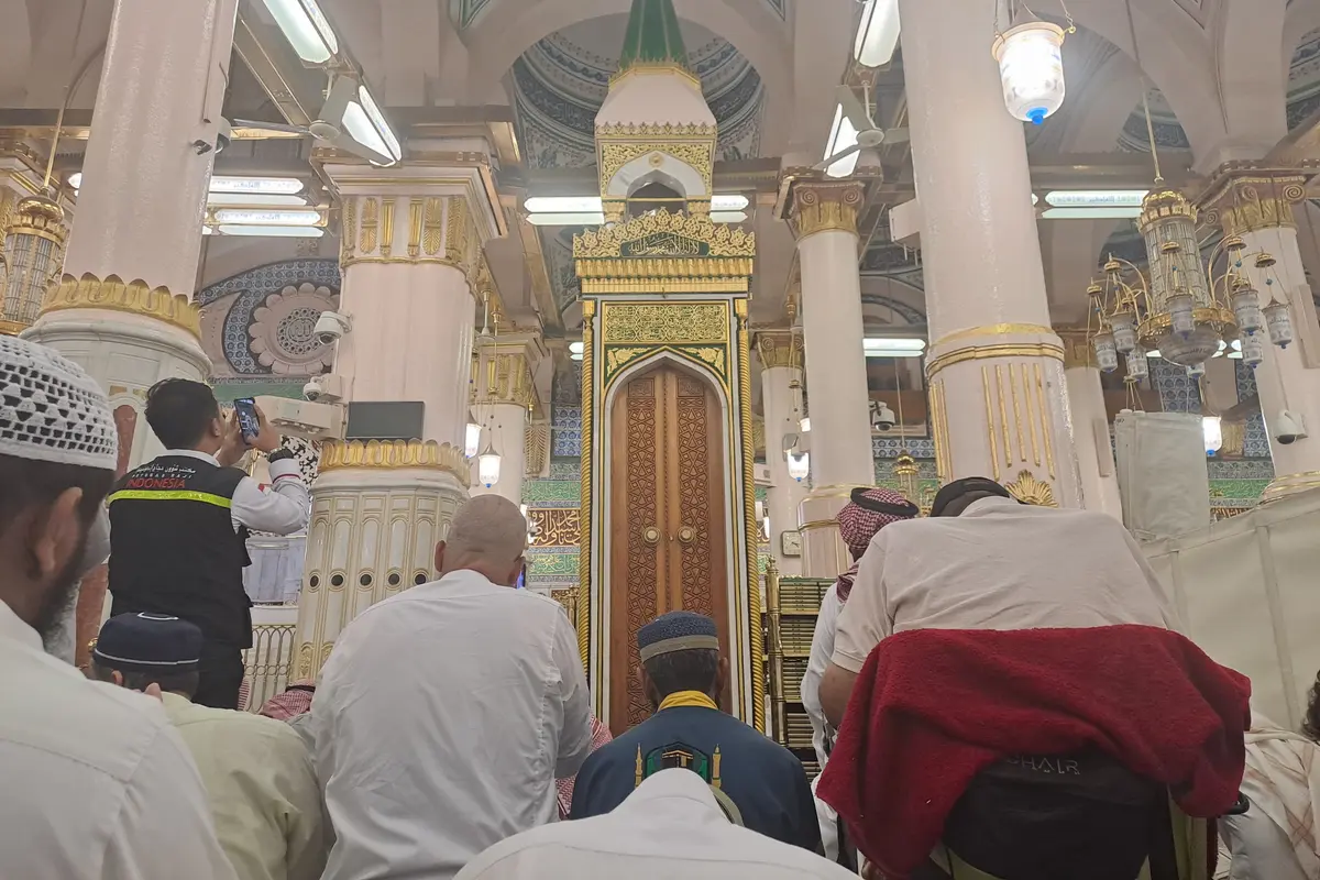 Jemaah Haji Indonesia Bisa Mulai Masuk ke Raudhah