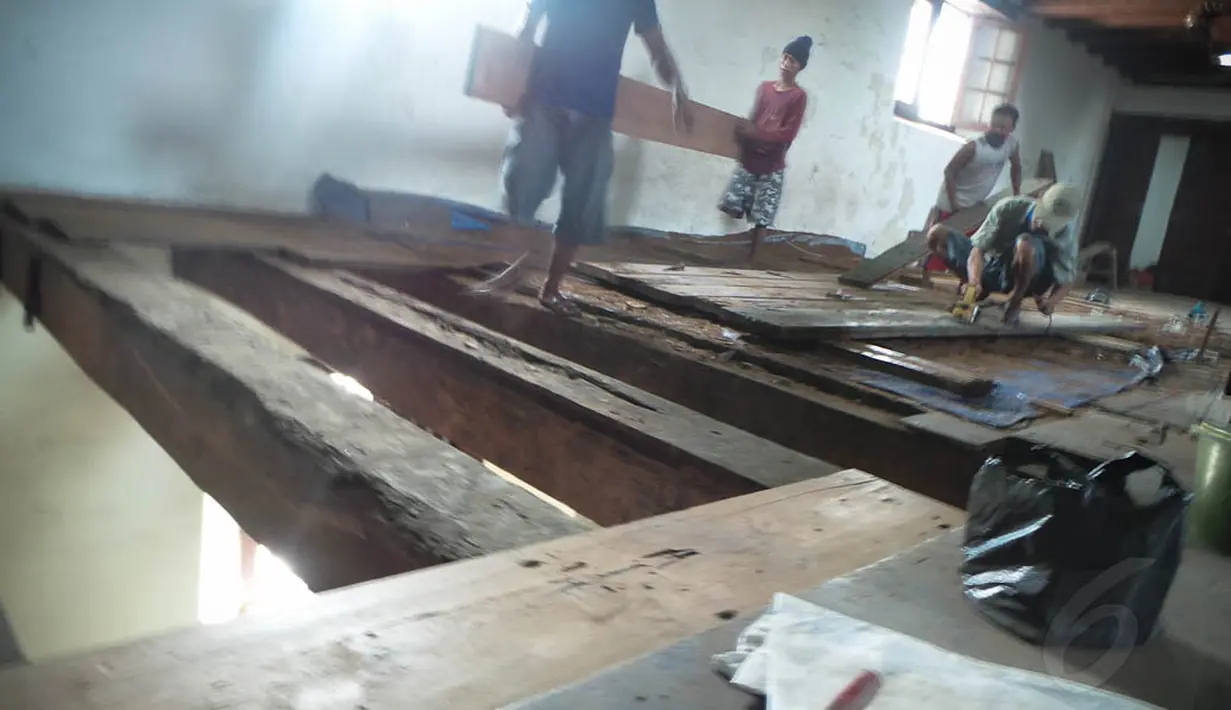 Nantinya Museum Bahari akan dilengkapi kafe dan ruang teater yang menampilkan tayangan seputar dunia bahari Indonesia, Jakarta, (9/9/14). (Liputan6.com/Faizal Fanani)