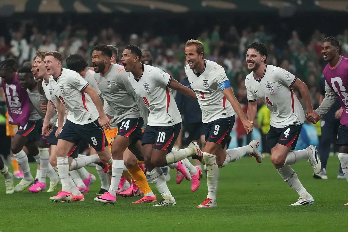 Inggris Menang Dramatis atas Meksiko
