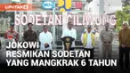 Resmikan Sodetan Ciliwung, Jokowi: Ada 12 Sungai Lainnya yang Perlu Ditangani