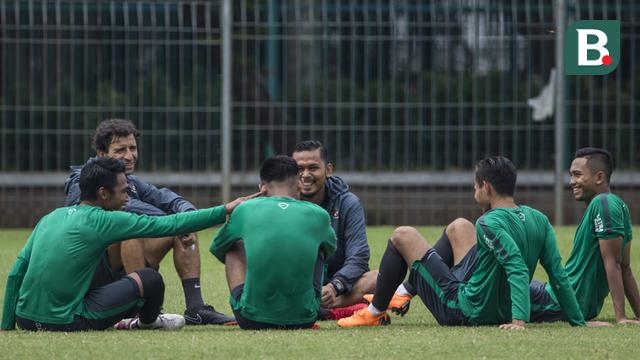 Latihan Timnas Indonesia U-23