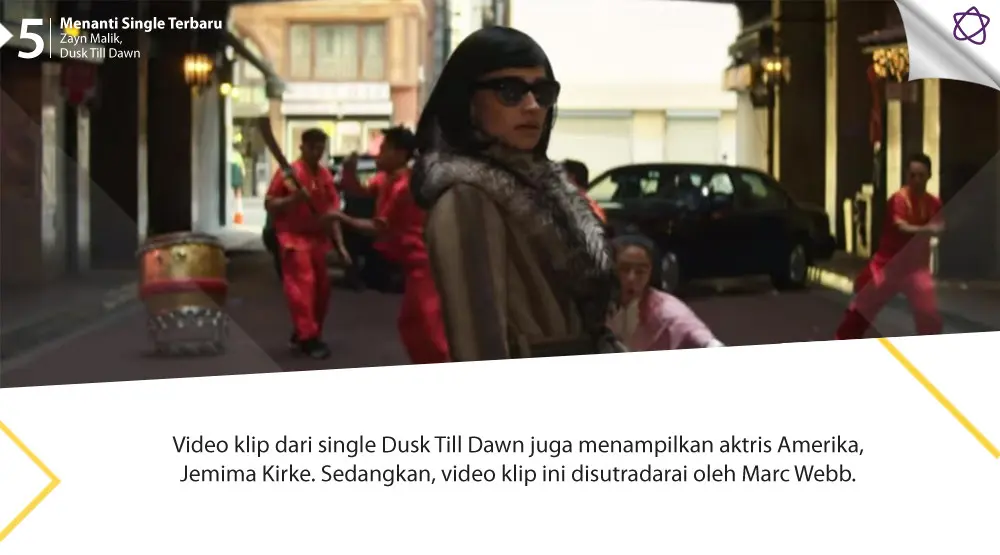 Menanti Single Terbaru Zayn Malik, Dusk Till Dawn. (Foto: YouTube/ZaynVEVO, Desain: Nurman Abdul Hakim/Bintang.com)