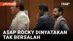 BEBAS DARI DAKWAAN, A$AP ROCKY LOMPAT BAHAGIA DI PENGADILAN