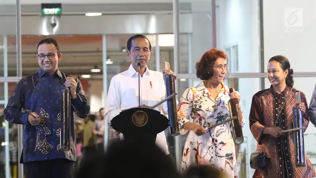 Presiden Jokowi Resmikan PIM Muara Baru