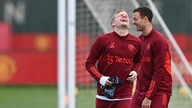 Foto: Canda Tawa Pemain Manchester United Jelang Hadapi Copenhagen di Liga Champions