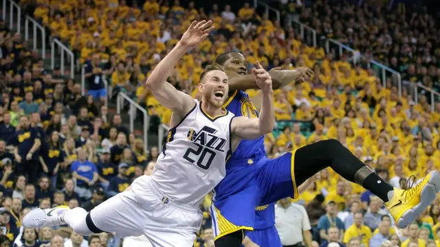 Gordon Hayward dan Kevin Durant