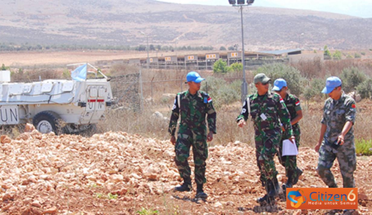 Citizen6, Lebanon: Disamping melakukan pemeriksaan dan pengecekan, FPHQ UNIFIL juga memeriksa dua pintu gerbang yang berada di area UN Posn-73. (Pengirim: Badarudin Bakri).