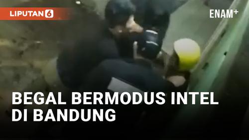 VIDEO: Waspada! Begal Bermodus Intel Beraksi di Kiaracondong Bandung